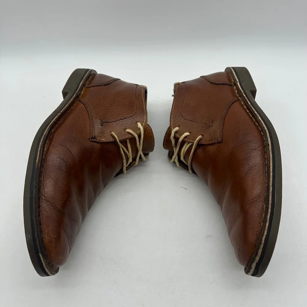 Kenneth‎ Cole Reaction Desert Sun Mens Size 9M Brown Leather Chukka Boots